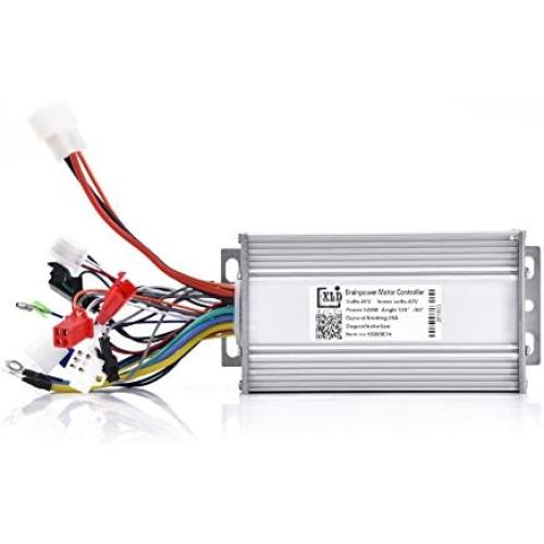 Dilwe Brushless Speed Controller, E-Bike Controller 48V 500W Motor Speed Brushless Controller for Electrical Scooter Bicycle