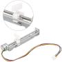 Electric Linear Guide Rail Motion Slide Actuator Module 80mm Stroke Driven by 2Phase 4Wire Stepper Motor for DIY CNC Linear Position Kit Engraving Machine