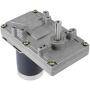 uxcell 24V DC 70 RPM Gear Motor High Torque Electric Reduction Gearbox Eccentric Output Shaft