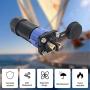 Trolling Motor Plug and Receptacle Set, Waterproof Self Lock Marine Boat Power Connector, 12V/24V/ 36V/48V Plug for Trolling Motor/Down Rigger/Fishing Reel