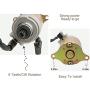 GY6 Starter (9teeth) for GY6 4-Stroke Engine 150cc 125cc 50cc 200cc 250cc Scooters Moped ATV Go Kart Compatible with 4 Wheelers Dirt Bikes Baja Jonway Roketa Coolster