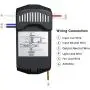Smart WiFi Ceiling Fan Remote Control Kit with Light Dimming, Universal Fan Speed Light Dimmer Switch Wifi Controller Works with Alexa Google Phone APP Control, 53T Remote 28R Receiver Kit Replacement
