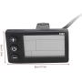 Yinhing Motor Controller, Waterproof LCD Display Panel Electric Bike Scooter Brushless Controller Kit (24V-48V)