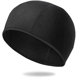 Arcweg Cycling Cap Soft Under Helmet Cap Skull Cap Beanies Sun Protection Hat for Men Women Cycling Running Motorcycle