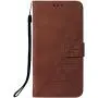 LEMAXELERS Wallet Case for Motor G Power 2022, Motor G Power 2022 Case Magnetic PU Leather Flip Case with Card Holders Kickstand Case Shockproof Protection Case for Motorola G Power 2022 Brown YB2