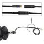 Electric Bicycle 9 Pin 60cm Male Motor Cable Ebike Motor Adapter with Hall Sensor Connector Ebike Conversion Parts