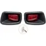 MiKaFex LED Headlights and Tail Light Kits for EZGO TXT 1996-2013 Gas & Electric Carts, 12V Street Legal Lights Kit with Turn Signal Wiring Harness