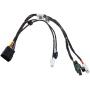 Dasbecan A/C Heater Blower Motor Wiring Harness Compatible with Chevrolet Colorado GMC Canyon 2004-2012 Replaces# 89019303 89019124 97287182