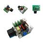 2000W 25A PWM AC Motor Speed Control Module Speed Regulator AC 50-220V Adjustable Voltage Regulator, Pack of 2