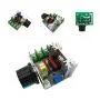 2000W 25A PWM AC Motor Speed Control Module Speed Regulator AC 50-220V Adjustable Voltage Regulator, Pack of 2