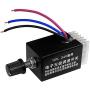 DC Motor Speed Controller Universal DC 12V 24V 10A Electronic Stepless Speed Regulator Switch for Car Truck Fan Heater Control