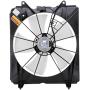 TYC 600820 Cooling Fan Assembly Compatible with 2007-2009 Honda CRV, Black