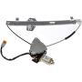 Dorman 748-131 Front Driver Side Power Window Motor and Regulator Assembly Compatible with Select Honda Models