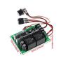 1PC DC 10-50V Motor Speed Controller Reversible PWM Control Forward Reverse Switch W315
