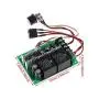 1PC DC 10-50V Motor Speed Controller Reversible PWM Control Forward Reverse Switch W315