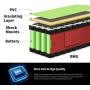 H HAILONG Ebike Battery 48V 20000mAh Ebike Battery/36V 8Ah 12Ah 48V 12Ah Electric Bike Lithium Ion Battery with 2Ah Charger for 350W 450W 750W 500W 800W 1000W Electric Bicycle Motor…