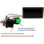 DollaTek 6V 12V 24V 5A PWM DC Motor Speed Controller with LED Digital Display IR Remote Control Regulator