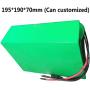 Jieoto 36V 30Ah Electric Bicycle Lithium Battery, E-Bike Lithium Battery Pack with BMS and Charger, for 350W 500W 800W Electric Bicycle/Scooter Motor