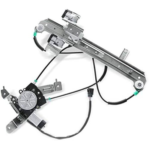 Rear Right Passenger Side Window Regulator with Motor for Cadillac Escalade 2002-2006 Chevrolet Tahoe GMC Yukon 2000-2006