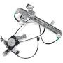 Rear Right Passenger Side Window Regulator with Motor for Cadillac Escalade 2002-2006 Chevrolet Tahoe GMC Yukon 2000-2006