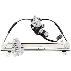 Front Left Power Window Regulator with Motor Assembly Driver Side Replacement for 2003 2004 2005 2006 2007 Honda Accord EX LX 2004 2005 Honda Accord SE