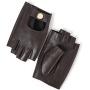 YISEVEN Womens Motorcycle Driving Fingerless Leather Gloves Unlined