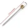 DC 6/12V N20 Metal Speed Reduction Motor Micro Electric Motor With Long Output Shaft M4 x 100mm(6V 200RPM)
