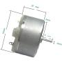 DC 3-12V 2700RPM DC Motor 32mm Diameter RF-500TB-12560 Motor for DIY Toy Science Project