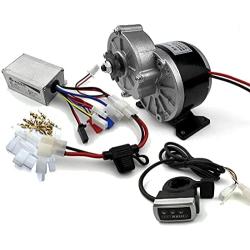 L-faster 24V 250W Electric DC Motor + Controller + Throttle Electric Bike Brush Motor Conversion Kit Electric Scooter Motor kit
