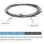 Sliding Door Cable Repair Kit Compatible with Honda Odyssey 20112012 2013 2014 2015 2016 2017 Replaces 72010-TK8-A12