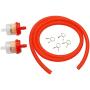 0.19x39.37 (5mmx1m) Gas Fuel Filter Hose Tube Line for Chinese GY6 50cc 150cc 139QMB 157QMJ Tao Tao Scooter ATV Motorcycle Parts, Red…