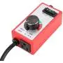 Speed Governor,120V Router Fan Variable Speed Controller Governor Electric Motor Rheostat High quality motor, reliable and durable,Red
