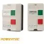 POWERTEC 71443 Single-Phase Magnetic Switch Box, 220/240V, 3 HP, 18-26 Amp, Heavy Duty, CSA Certified, Multi Color