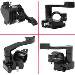 7/8 22mm Thumb Throttle Cable Accelerator Control Handle Assembly Replacement for 50cc 70cc 90cc 110cc 125cc 250cc TaoTao ATV Quad Go Kart Pit Bike (with 4 Cable Ties)