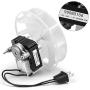 S99080166 Vent Bath Fan Motor and Fan Replacement BP28 Bathroom Fan Motor Kit Compatible with broan nutone 70cfm 1.4 Amp 3000RP 120V CCW