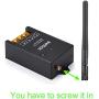 dstfuy Remote Control Switch 12V,DC 12V/24V/48V/72V/40A Relay, Wireless RF Switch with 984FT Long Range,Remote Switch for Anti-Theft Alarms,Roller Lind Door,Gate Barriers(New)