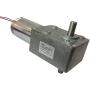BEMONOC Reversible Electric High Torque DC 24v Double Right Angle Out Shaft Geared Reducer Motor Extremly Low RPM 6rpm with Metal Gearbox