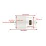 DC Brushless Motor, 795 12V 16000RPM High Speed Double Ball Bearing Miniature DC Motor Suitable for Power Tools, Electric Screwdriver, Electric Fan Toys, Juice Machine, Paper Shredder