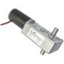 DC 12V 4RPM 1.5A 40KG.cm Low Speed High Torque 8mm Dual Shaft Worm Gear Reducer Motor GW31CT
