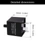 HUIQIAODS CF13 JL-02 EP34 3 Pin Adjustable LED Flasher 12.8 V 0.1W-150W Turn Singal Relay Lights Hyper Blink Flash Fix