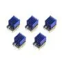 Teyleten Robot TMC2209 V2.0 Stepper Motor Driver StepStick 2.5A UART Ultra Silent for Nano SKR V1.3/1.4 Ender 3 Control Board 3D Printer Parts Replace A4988 5pcs