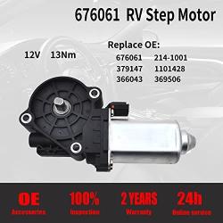 676061 RV Entry Step Motor 214-1001 Replacement for Kwikee Part Number 1101428 379147