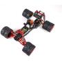Vehicles-OCS Metal Front Wheel Double axle Adapter for 1/5 HPI Rovan King Motor Occus 5b 5sc 5T RC CAR Gas Parts