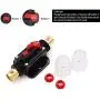 Support de Fusible Inline 125A 12V avec Réinitialisation Manuelle, pour Audio Auto, Bateau Marin, Interrupteur Stéréo et Système Inversor Solaire Support de Fusible Inline 125A 12V avec Réinitialisation Manuelle, pour Audio Auto, Bateau Marin, Interrupteur Stéréo et Système Inversor Solaire
