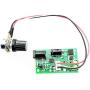 Stayhome 1pcs 6V-28V DC Motor Speed Control Pulse Width Modulation PWM Controller Switch 6V 12V 24V 3A 80W Adjustable Motor Speed Driver