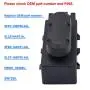 MOCW 6-Way Power Seat Adjustment Switch Left Driver Side Compatible with Ford Lincoln Mercury Power Seat Switch Replace OE # PSW5,5F9T14B709AA,SW7258