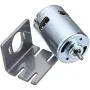 Nuojie Electronic Components Motor 12-24V 13000/26000rpm 885 High Speed DC Motor/Motor Bracket Large Torque Ball Bearing Motor Motor Frame (Speed(RPM) : Motor)