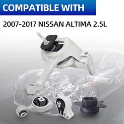 Engine Motor Mount Set -Compatible with Fits For 2007-2017 Nissan Altima 2.5L,A4339 A4340 A4350 A4353
