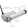 AUTTGINN Linear Actuator Motor,750N 4 Inch 4