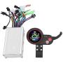 VGEBY Brushless Speed Motor Controller, Brushless Motor Sine Wave Controller with LED Display for Electric Bicycle Scooter